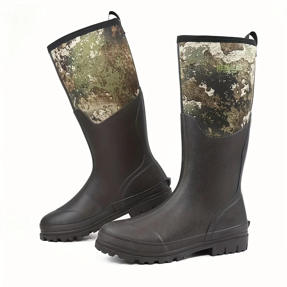 Men Camouflage Hunting Boots High-quality non-slip all-terrain outdoor boots for hunting fishing camping Essential outdoor gear