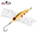 WALK FISH 3g 5g Metal Spoon Sequins Fishing Lure Winter Ice Jigging Crankbait Sinking Artifical Bait With Single Hook For Bass
