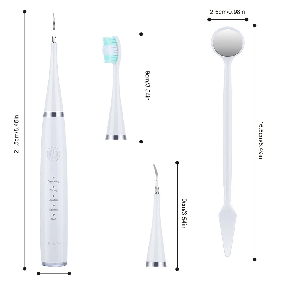 Household Rechargable Dental Scaler 31000min Electric Teeth Whitening Cleaner Remove Dental Calculus Tartar Oral Care Device NEW