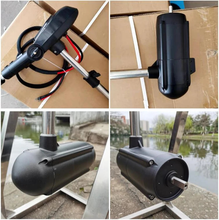 12V 85lbs 960W Strong Power Low Noise Brushless Boat Engine Outboard Trolling Motor