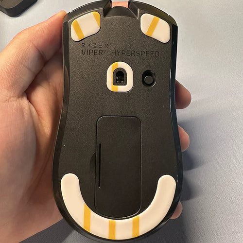 1 Set Ultraglide Mouse Skates For Razer Viper V3 HyperSpeed Brake Control Speed Mouse Feet ICE Version Mice Glides PTFE Feet