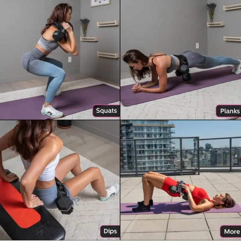 Yoga Exercise Dumbbells Waist Weight Belt Hip Bridge Assist Fitness Training with Thrust Weight Beltgym Exercise Equipment
