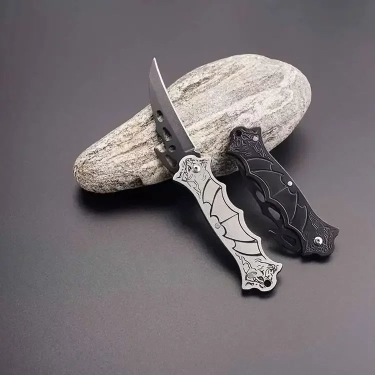 Folding Knife Keychain Portable Camping Self Defense Tactical Survival Knife Open Express Fruit Knife Sharp Outdoor Pocket Knife