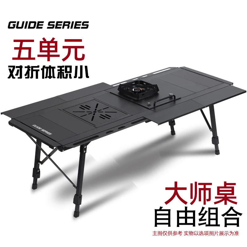 Patio Modern Outdoor Table Dining Firepit Bistro Backyard Outdoor Table Camping Garden Muebles Terraza Outside Furniture