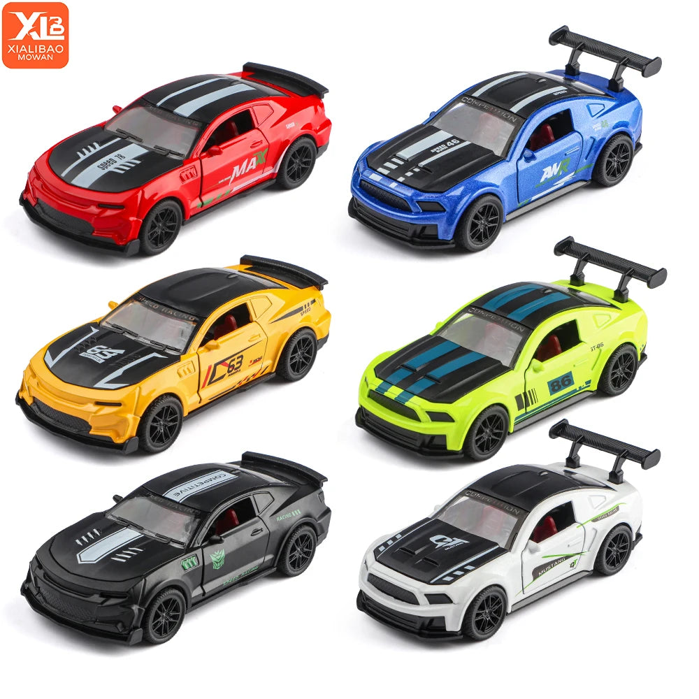 1:43 Diecast Alloy Car Model Children's Toy Car Open the door Decoration Cool Racing Car Boy toys Gift for Kids