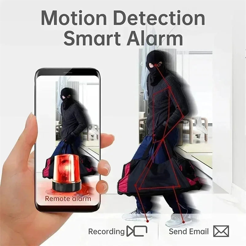 A9 Mini Wireless Camera, WiFi Security Monitoring, Remote Surveillance for Smart Home