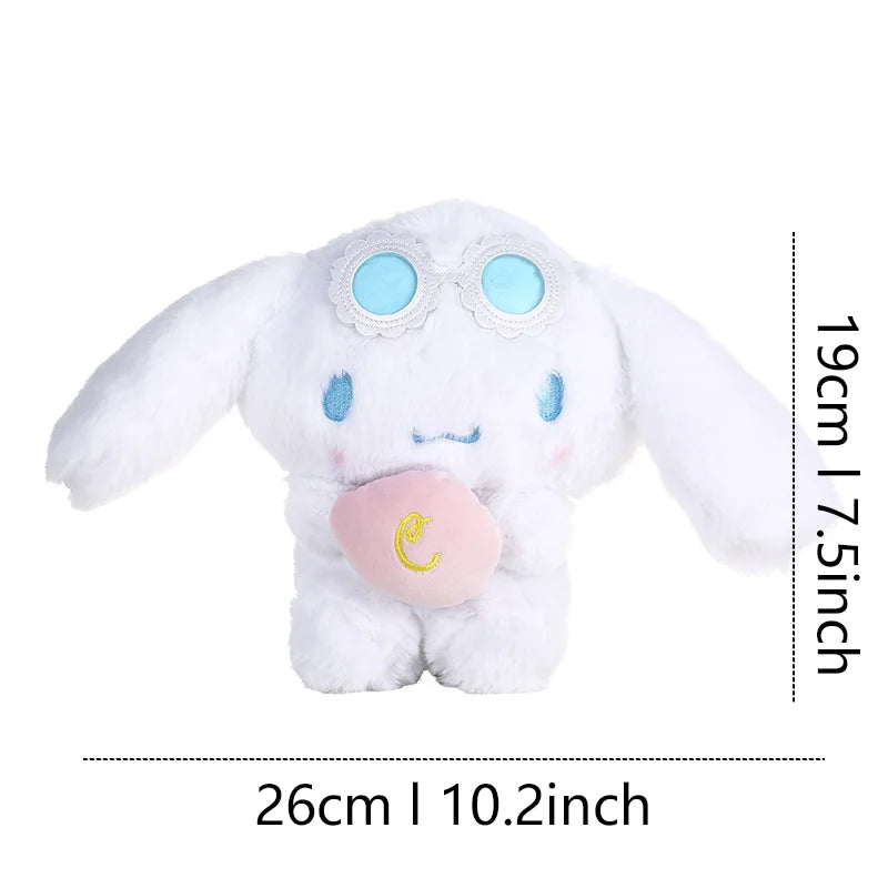 Sanrio Anime Classic Series Cinnamoroll Hello Kitty Cute Plush Stuffed Toys Soft Pillow Plushies Doll Birthday Gift For Girls