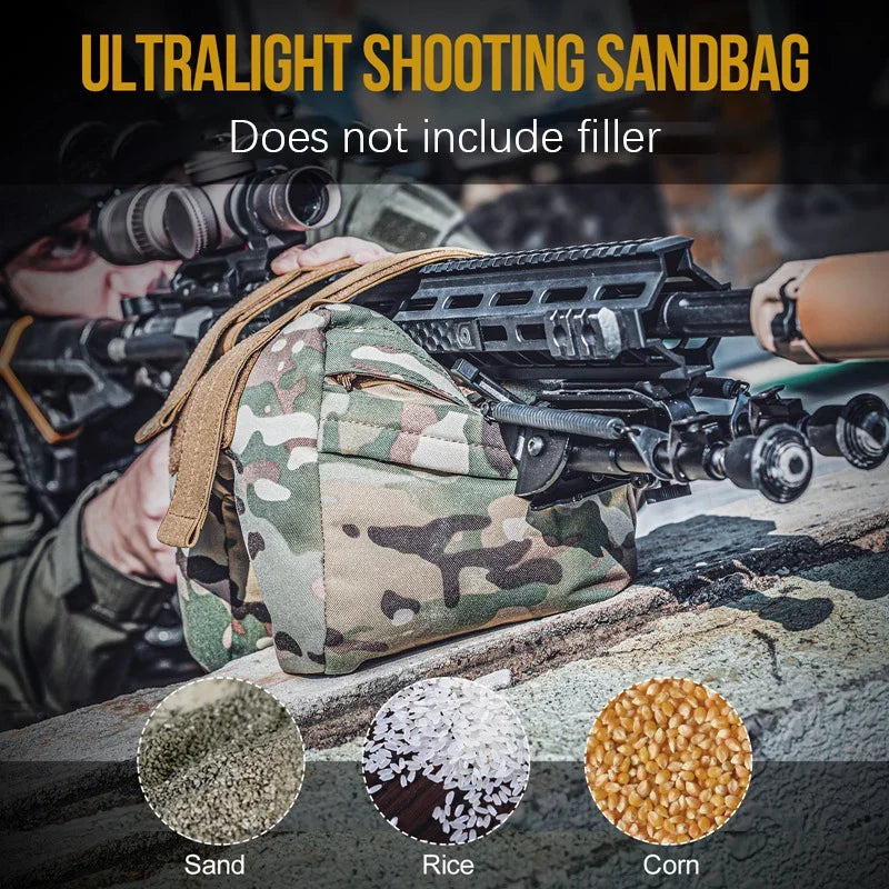 Hunting Shooting Bag Gun Rest Target Sports Shooting Bench Gun Mount for Rifles Sniper Gun Airsoft Hunting Accessories