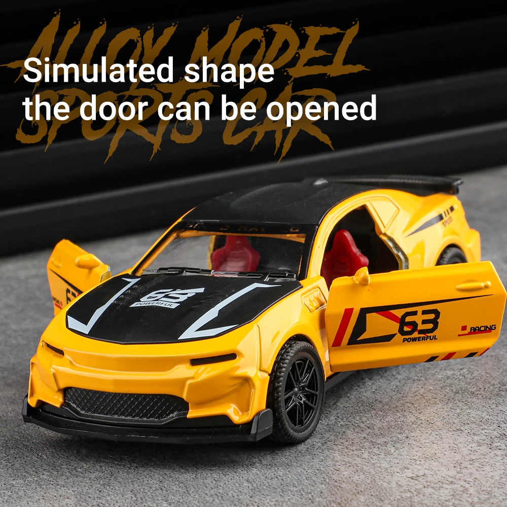 1:43 Diecast Alloy Car Model Children's Toy Car Open the door Decoration Cool Racing Car Boy toys Gift for Kids