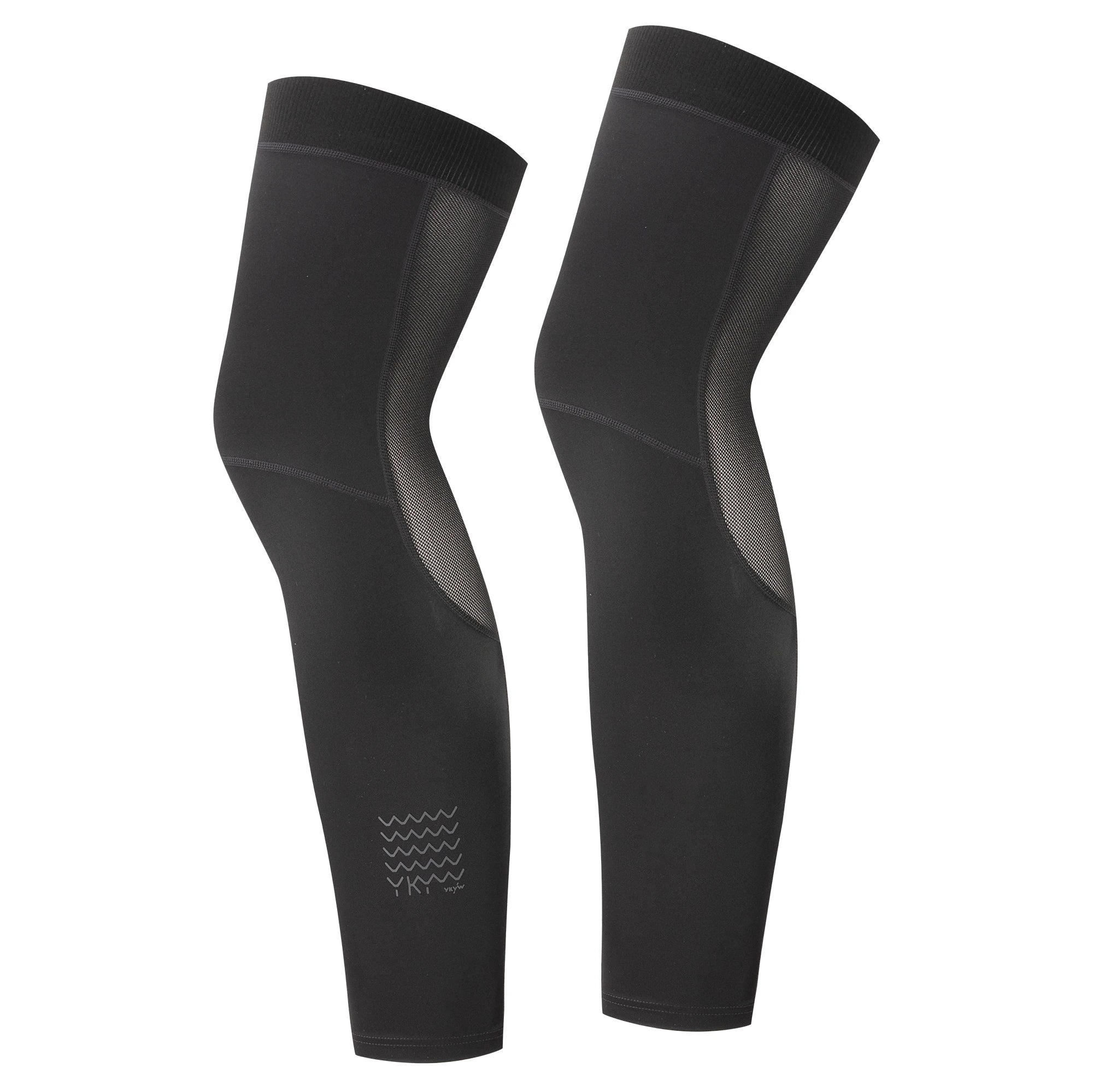 YKYWBIKE Cycling Leg Warmers Unisex Calf Compression Sleeves Outdoor Sports Running Basketball Football Leg Sleeves UV Protecti