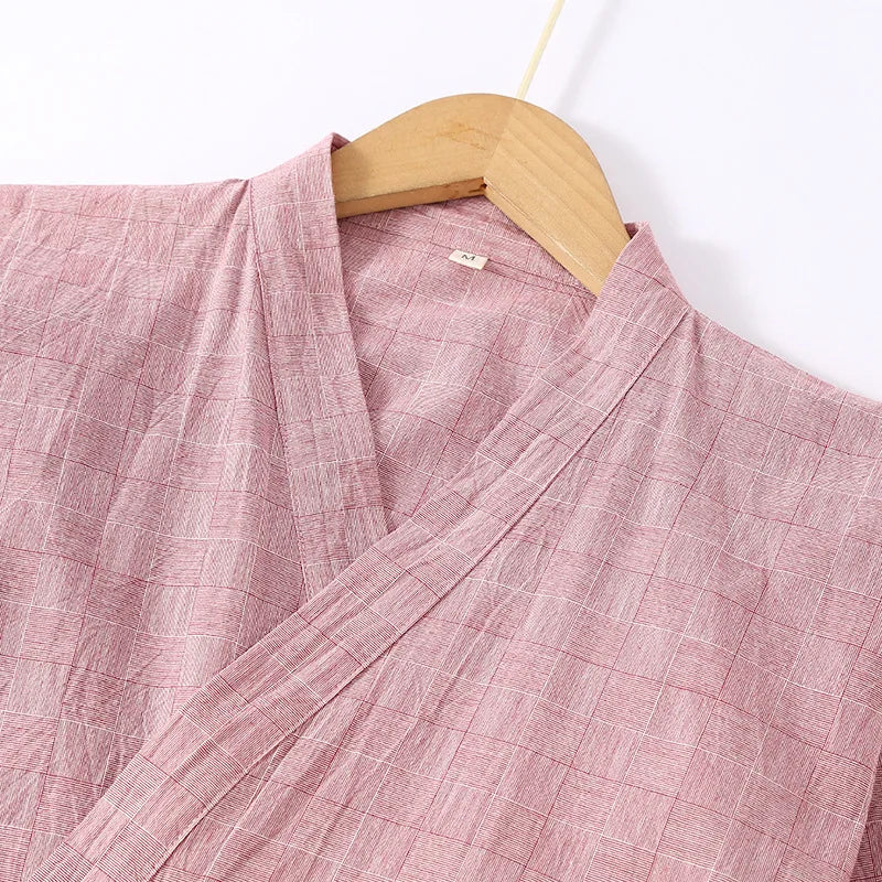 Women's Home Clothes Cotton Spring and Autumn Long Sleeved Long Pants Home Clothes Cardigan Simple Two-piece Pyjamas Set