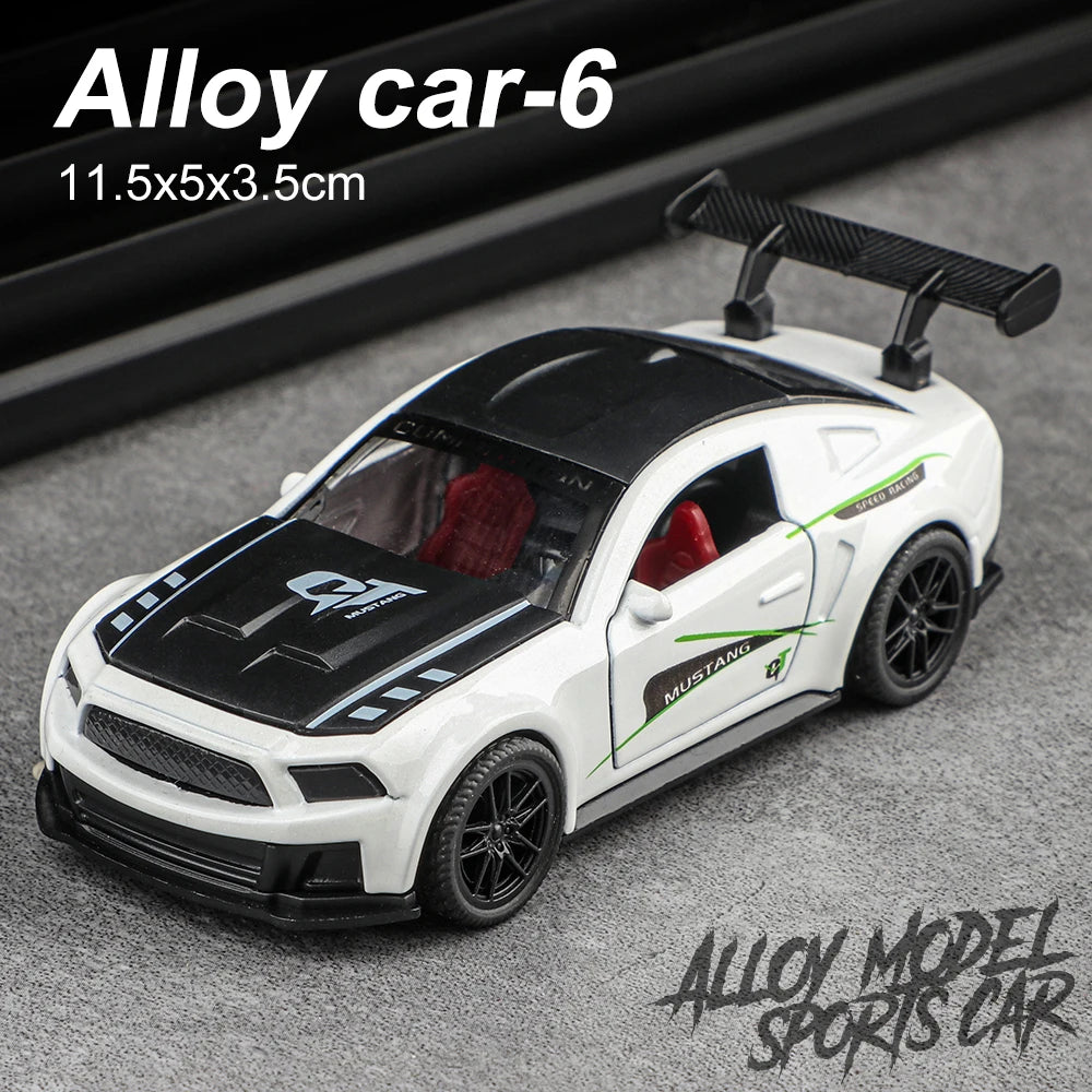 1:43 Diecast Alloy Car Model Children's Toy Car Open the door Decoration Cool Racing Car Boy toys Gift for Kids