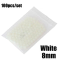 100Pcs/bag Fishing Floats Beads Luminous Light Glowing Balls For Night Sea Fishing 4/5/6/8mm