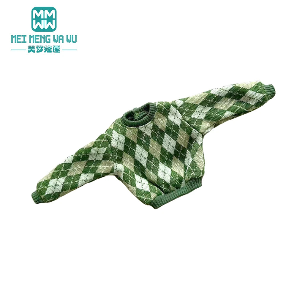 Clothes for doll Fashionable sportswear, shirts, sweatshirts fits Blyth Azone OB22 OB24 Doll Accessories