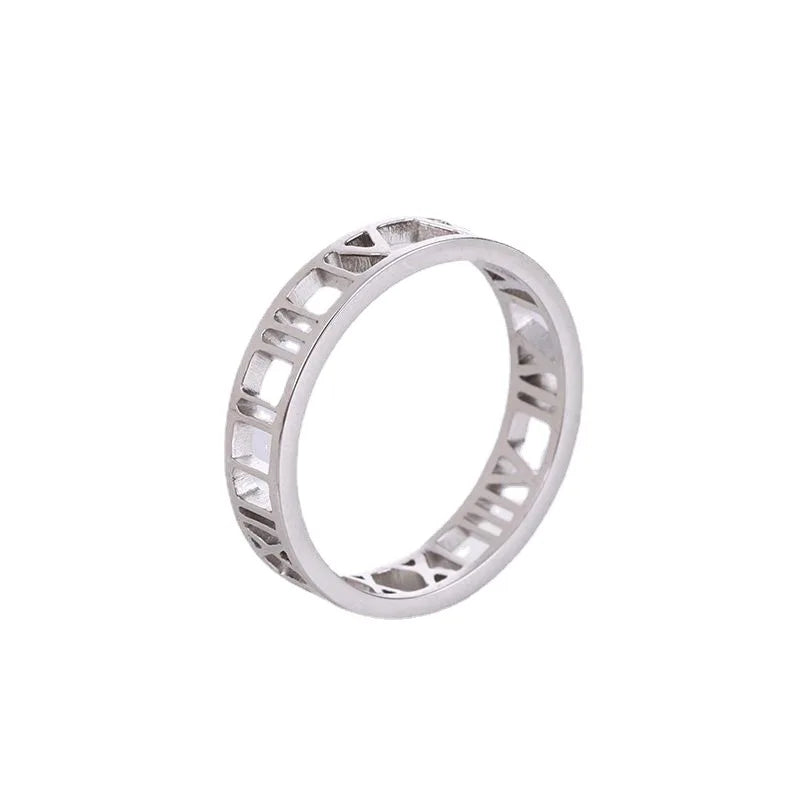 Roman Numerals Openwork design Team Ring Kpop HOSHI WONWOO JEONGHAN MINGYU S.COUPS JOSHUA DINO WOOZI VERNON JUN DK THE8 17 CARAT