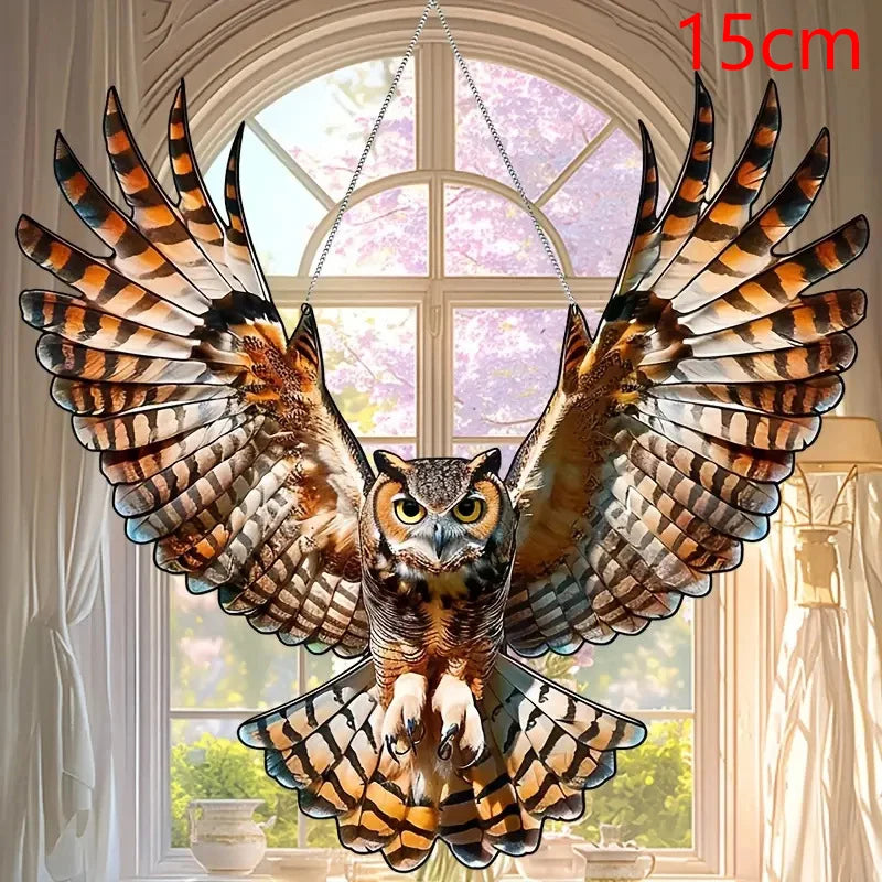 Yifare Spirit Birds, Sheremart Spirit Birds, Acrylic Bird Suncatcher, Bird Ornament For Christmas Tree, Hummingbird Suncatcher