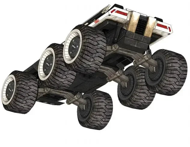 Mass effect M35 MAKO Chariot 3D Paper Model DIY