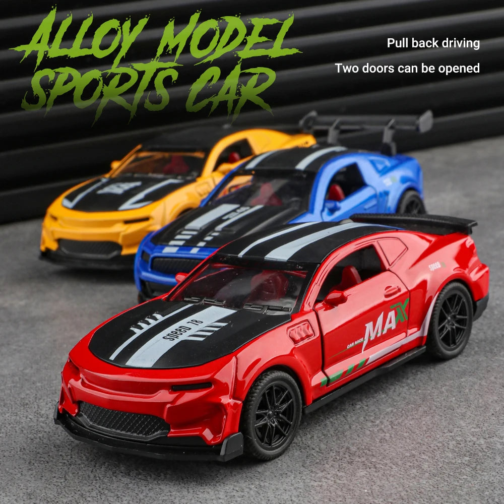 1:43 Diecast Alloy Car Model Children's Toy Car Open the door Decoration Cool Racing Car Boy toys Gift for Kids