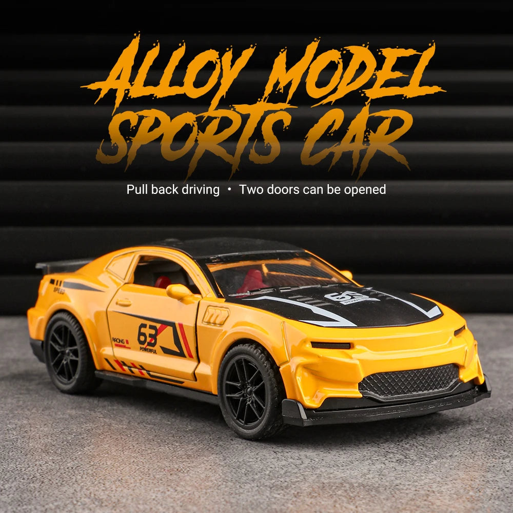 1:43 Diecast Alloy Car Model Children's Toy Car Open the door Decoration Cool Racing Car Boy toys Gift for Kids