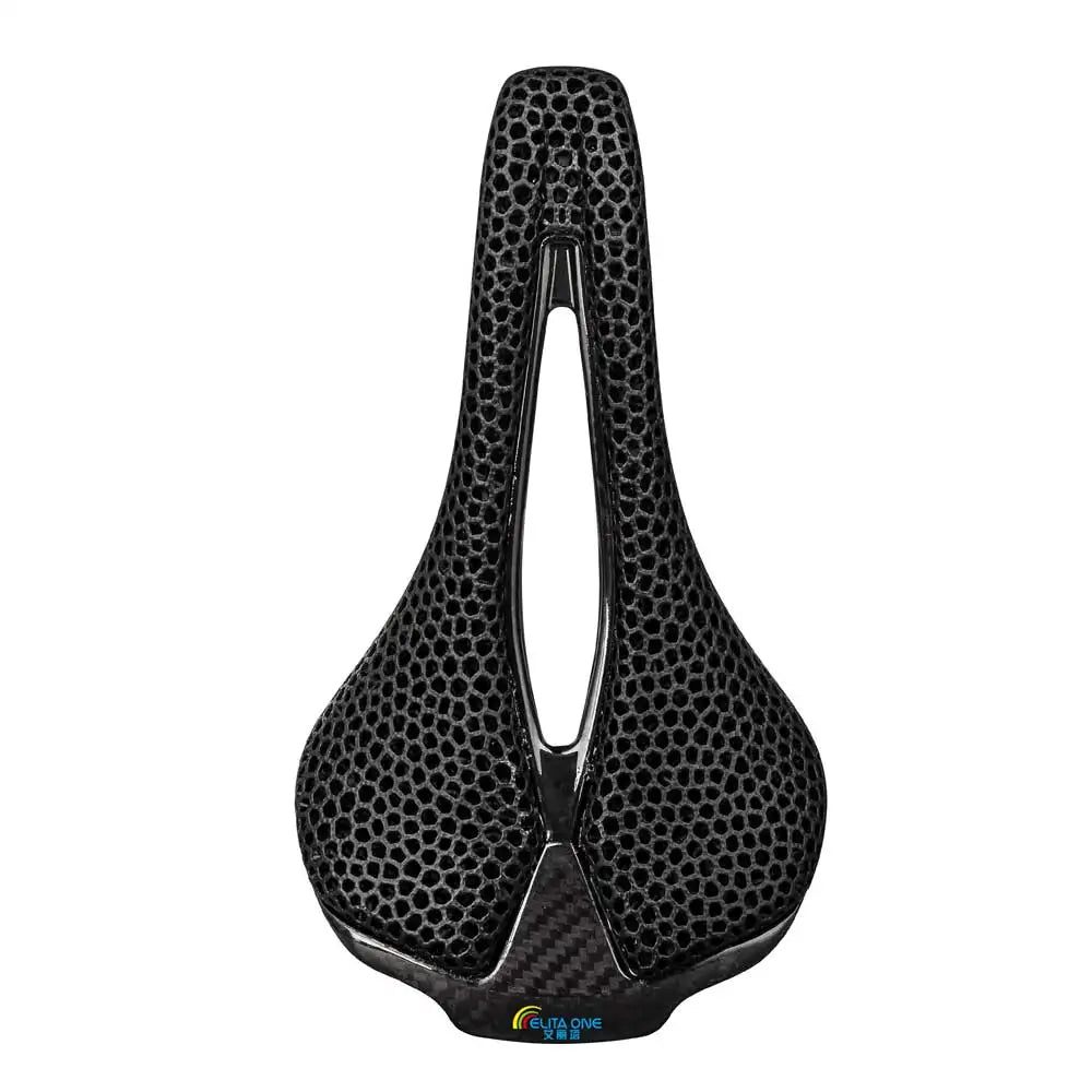 elitaone Carbon 3D Printed Bicycle Saddle 255x140mm Light Road MTB Mountain Racing Bike Seat Cushion Cycling Seating Acc