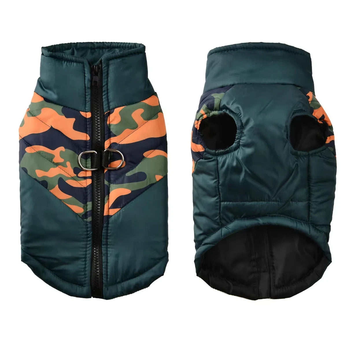 Pet Dog Jacket Coat Winter Waterproof Puppy Camouflage Print Cozy Clothes Coat For Small Medium Dogs Cats Pug Bulldog Clothing