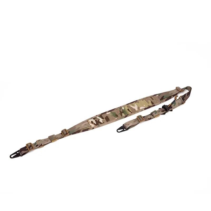 Hunting Rifle Tactical Sling Removable 2 Point Padded Combat Modular Shooting Equipment MC Strap Accessories for Outdoor Hunting