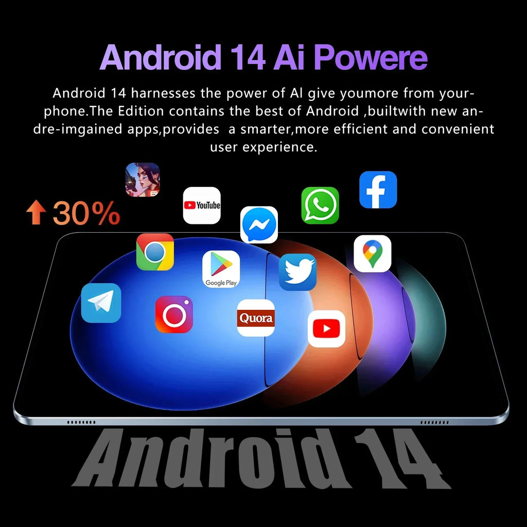 2025 NEW Original  Pad 7 Pro Tablet 11inch Snapdragon 8gen2 HD 4K Android 14 16GB+1TB 12000mAh 5G Dual SIM WiFi GPS Tablets PC