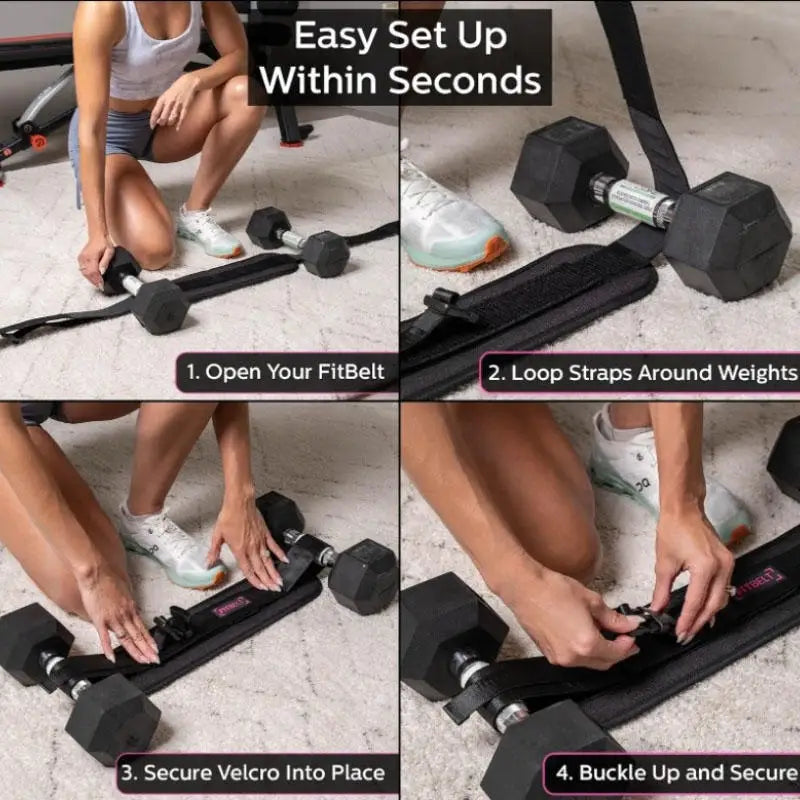 Yoga Exercise Dumbbells Waist Weight Belt Hip Bridge Assist Fitness Training with Thrust Weight Beltgym Exercise Equipment