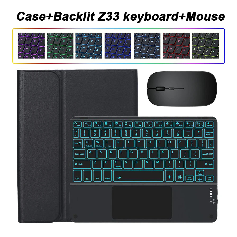 For Samsung Galaxy Tab S10 Ultra 14.6-inch Case SM-X920/X926B/X926N/X920N, Keyboard Case for Tab S9 Ultra SM-X910/X916B/X918U