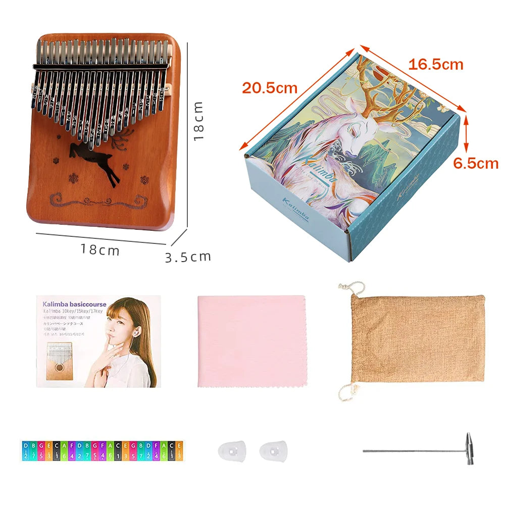 Kalimba 21-Key Thumb Piano,Musical Instrument