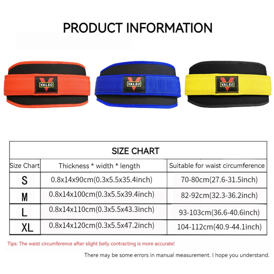 GOBYGO Weight Lifting Belts Gym Back Supports Gym Weights Cross Training Squatting And Pulling Exercise Waist Support Men Women
