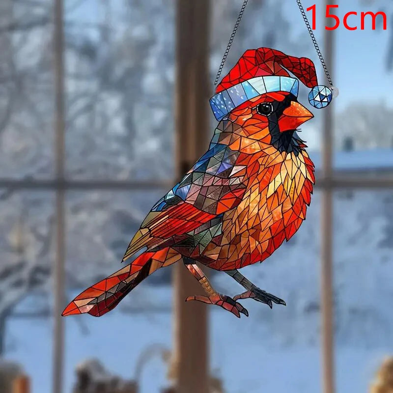 Yifare Spirit Birds, Sheremart Spirit Birds, Acrylic Bird Suncatcher, Bird Ornament For Christmas Tree, Hummingbird Suncatcher