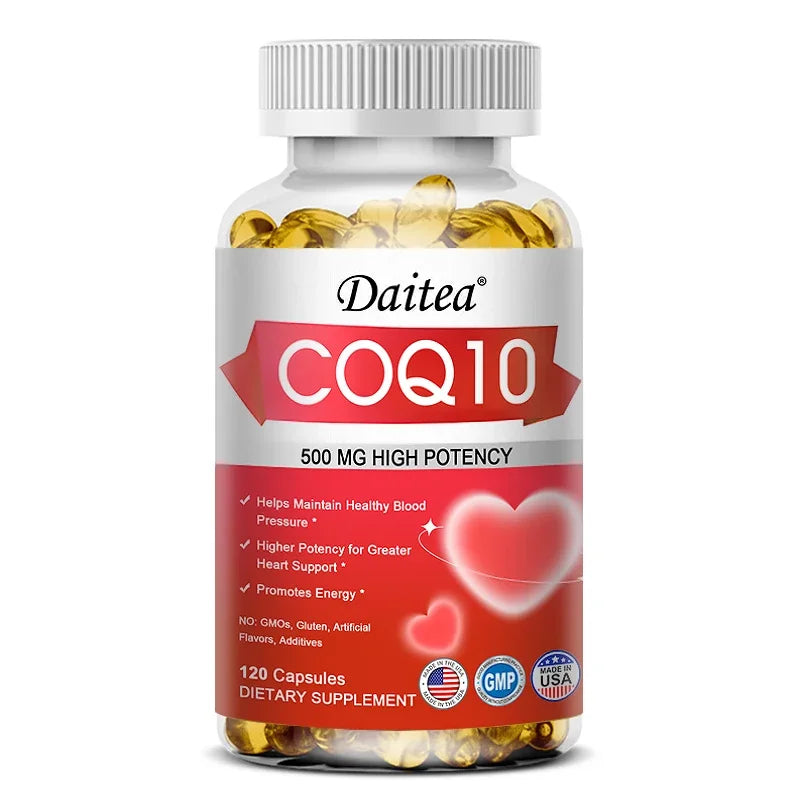 Coenzyme Q10 Capsules,Promote Cardiovascular Health and Heart Health,Provide Energy,Support Joint Health,Promote Overall Health
