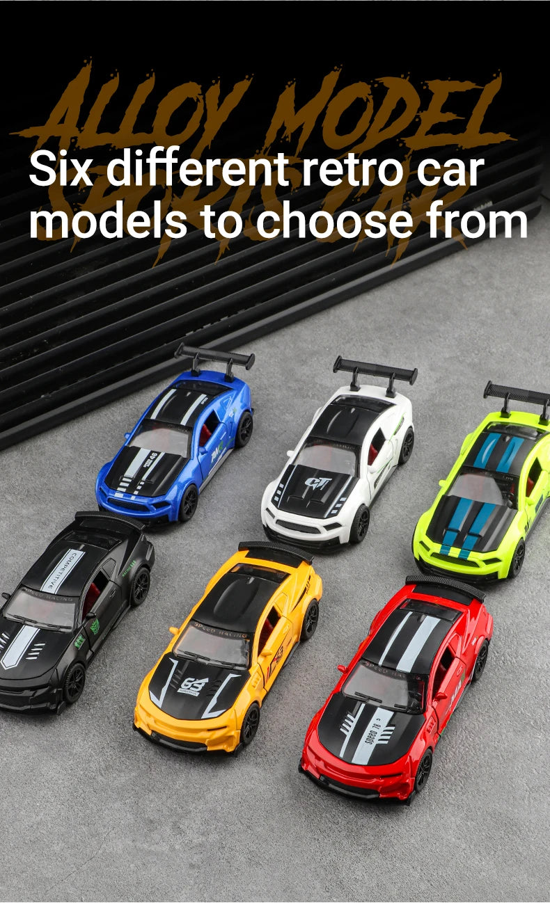 1:43 Diecast Alloy Car Model Children's Toy Car Open the door Decoration Cool Racing Car Boy toys Gift for Kids