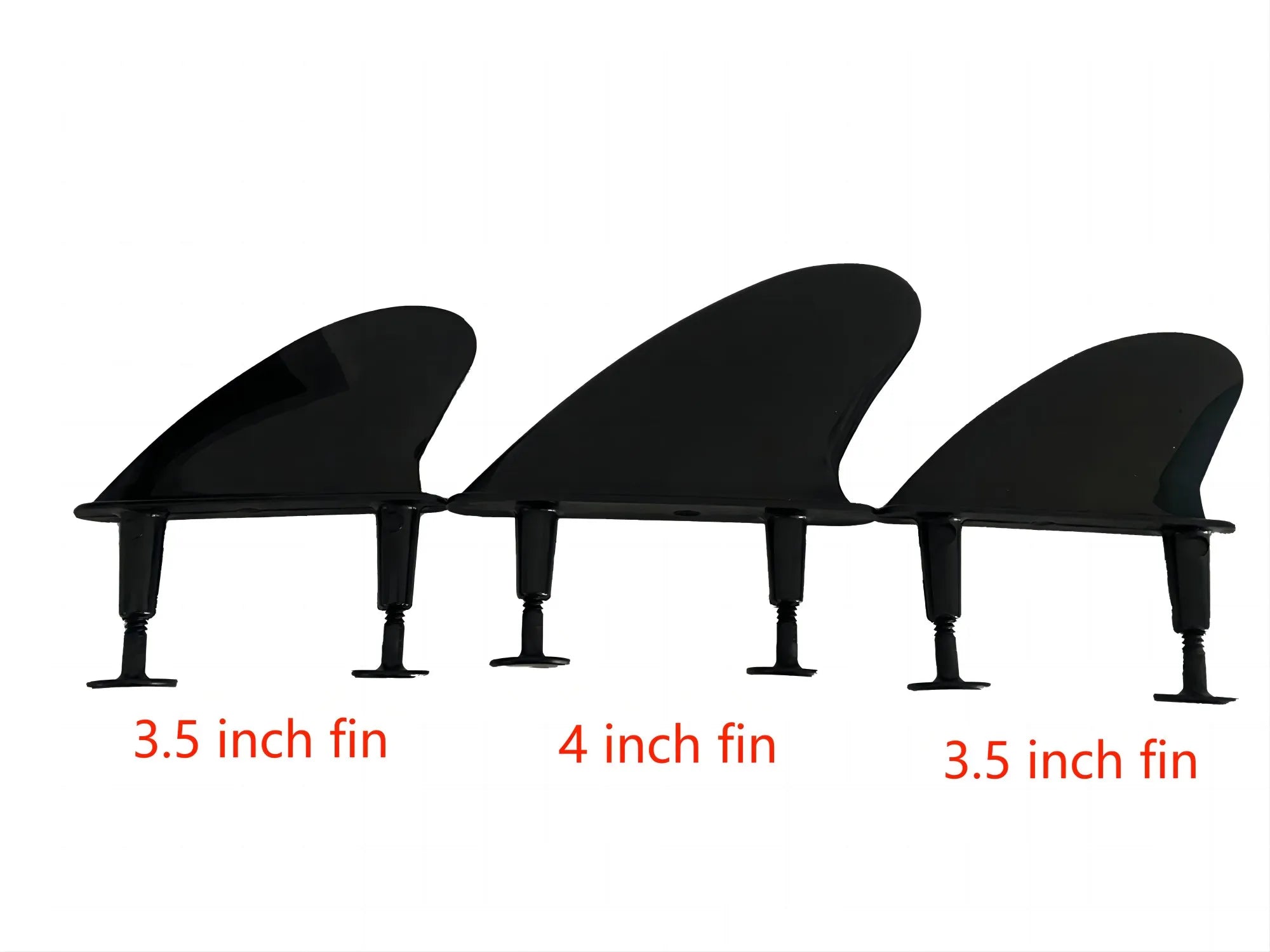 Soft Fins for Surfing Soft Tail Fin for Soft Surfboard Longboard Fin One Big Fins and Two Side fins Surf Accessories