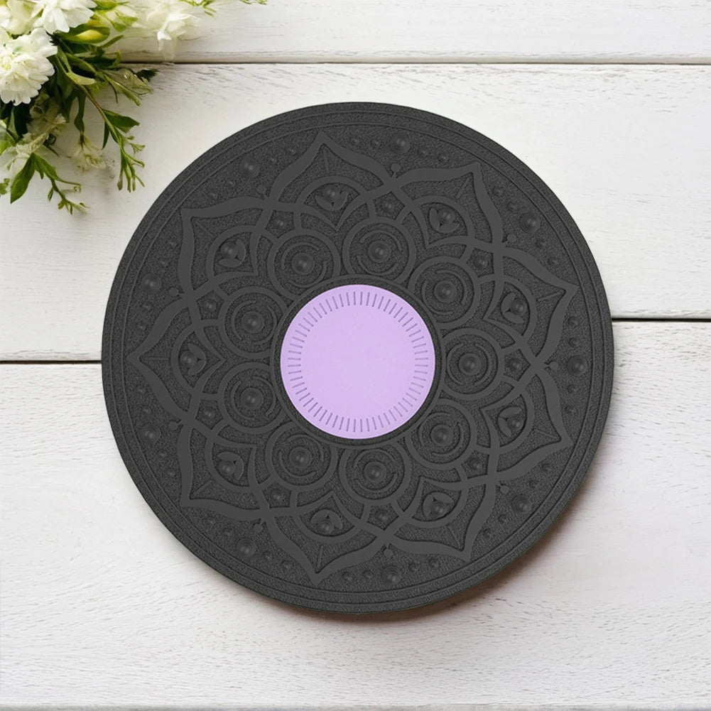 Yoga Swing Balance Board 360° Waist Rotation Torsion Balance Exerciser Rehabilitation Training Home Yoga Fitness Exercise Tool