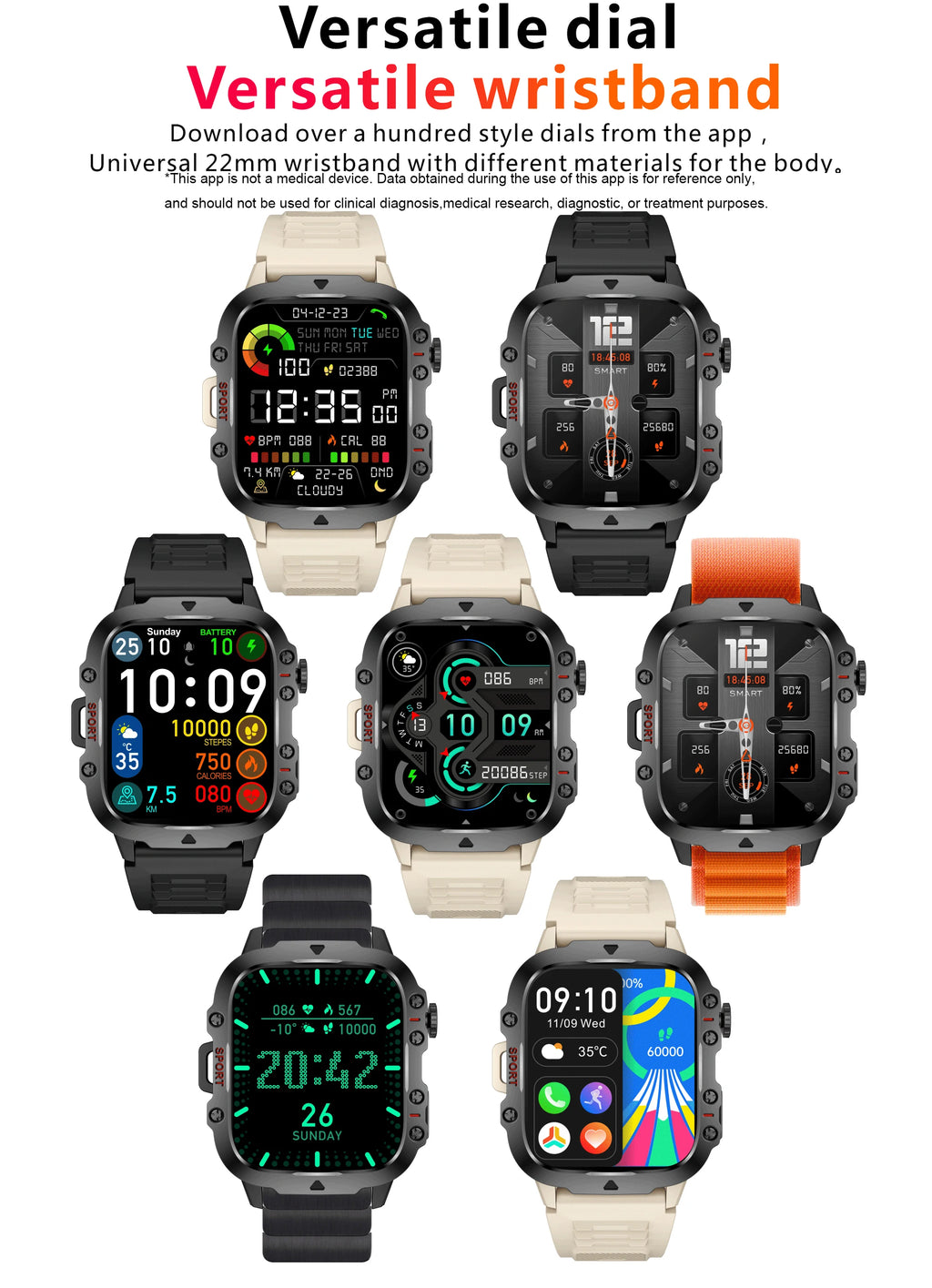 LIGE New Smart Watch 1.96 Inch Screen 420 MAh Bluetooth Call Voice Assistant Watch Sports Fitness Waterproof Smartwatch For Men