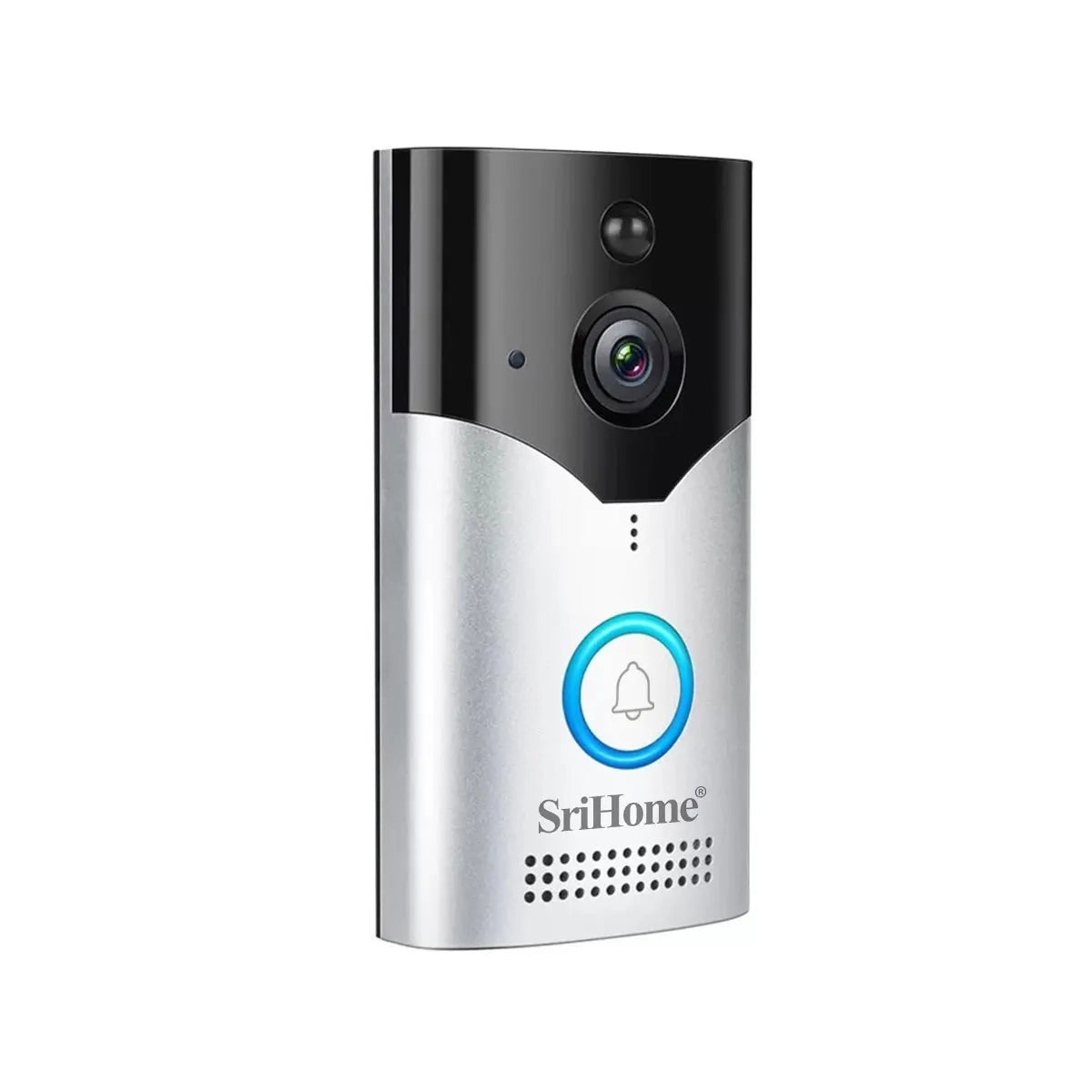Srihome SH054 5Inch Screen 4MP 1440p Wireless WIFI Doorbell 120Degree Wide Angle Video Door Phone Visual Door Viewer Camera