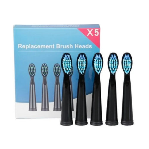 5 Pcs Replacement Brush Heads For Fairywill FW-507/508/515/551/917/959/2011/D1/D3/D7/D8 Electric Toothbrush Dupont Bristle