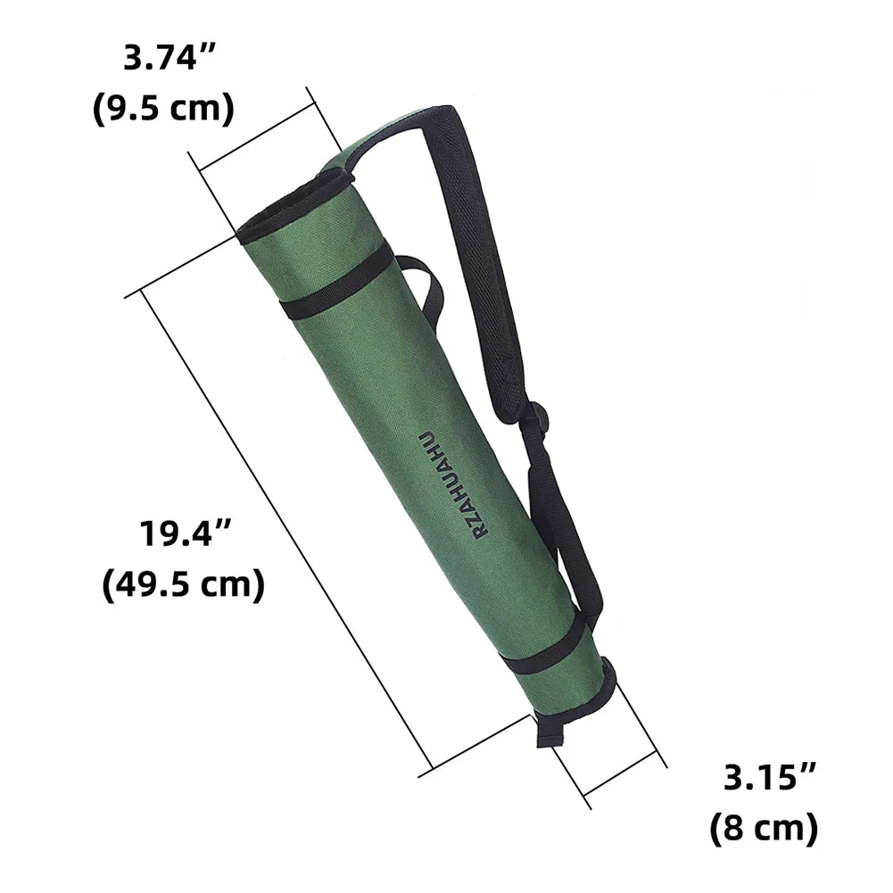 Hunting Bag Portable Bow Quiver Holder Bottom Thickening Adjustable Strap for Outdoor Archery Hunting Accessories