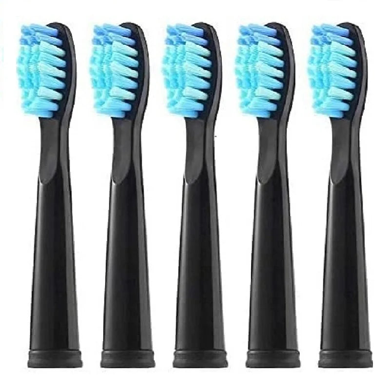5 Pcs Replacement Brush Heads For Fairywill FW-507/508/515/551/917/959/2011/D1/D3/D7/D8 Electric Toothbrush Dupont Bristle