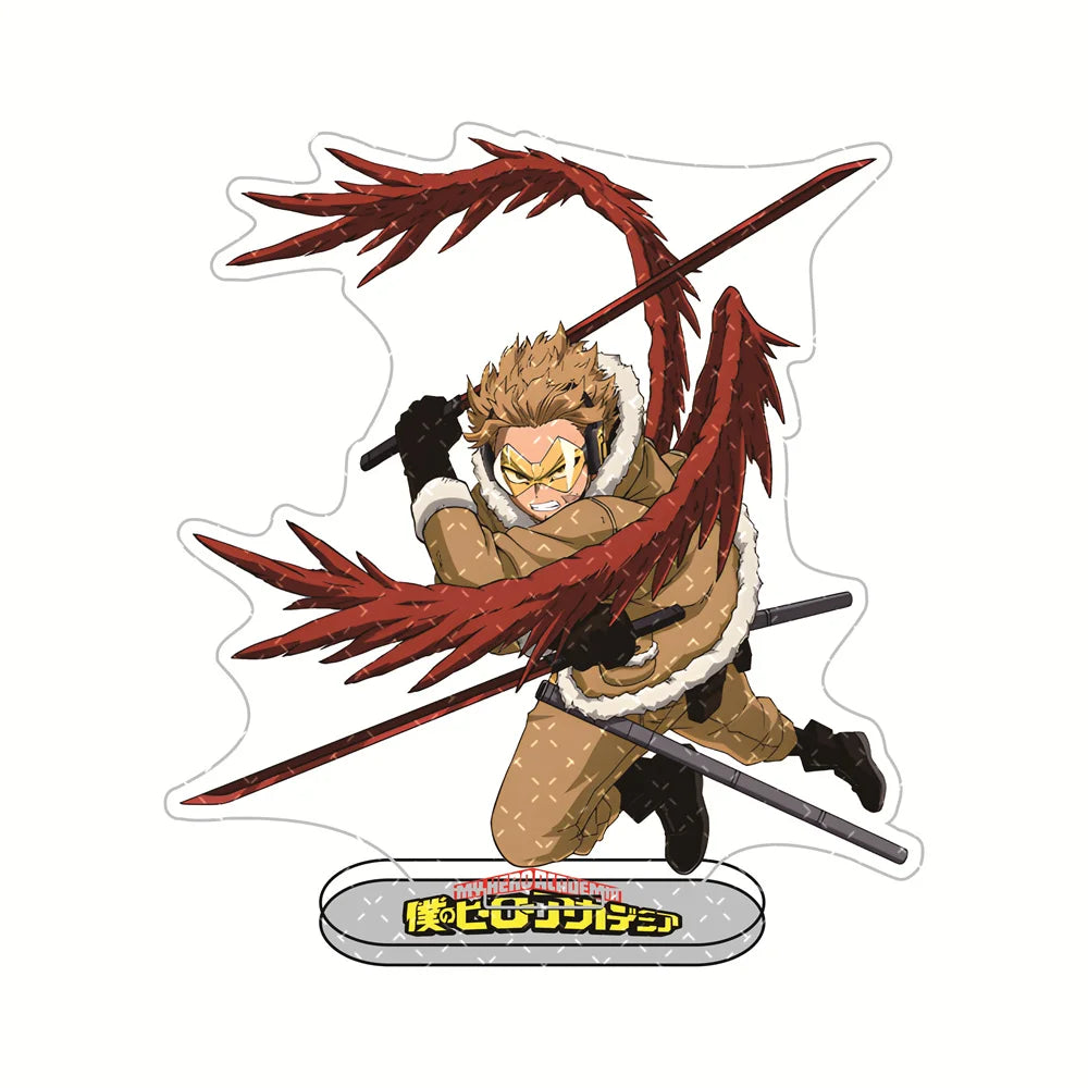 My Hero Academia 15cm Acrylic Stand Izuku Midoriya, Katsuki Bakugo, Shoto Todoroki Characters Anime Collectible Merchandise Deco