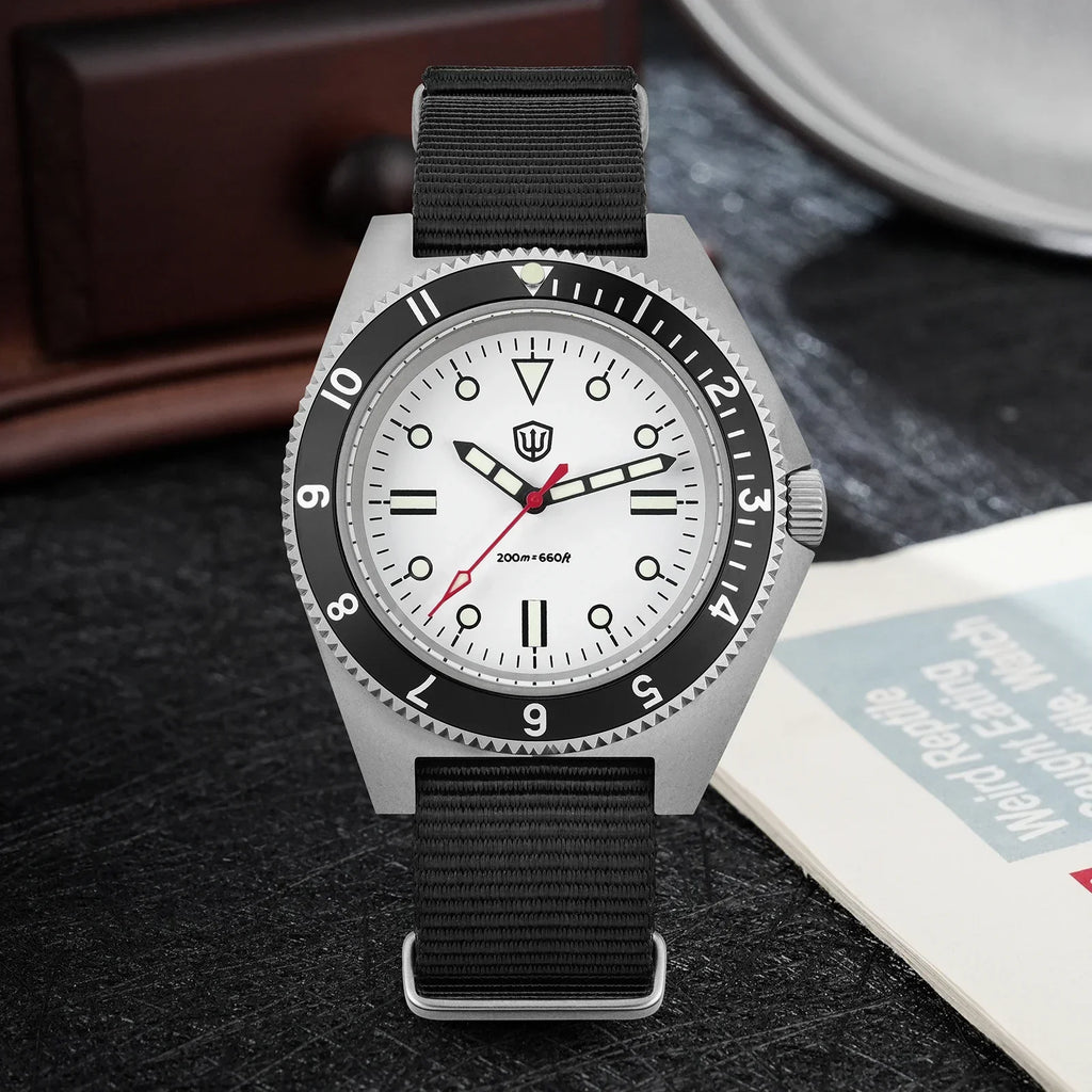 Watchdives WD1972 Quartz Watch VH31 Sweep Seconds Movement Sapphire Crystal BGW9 Luminous 20Bar Waterproof Vintage Men Watches