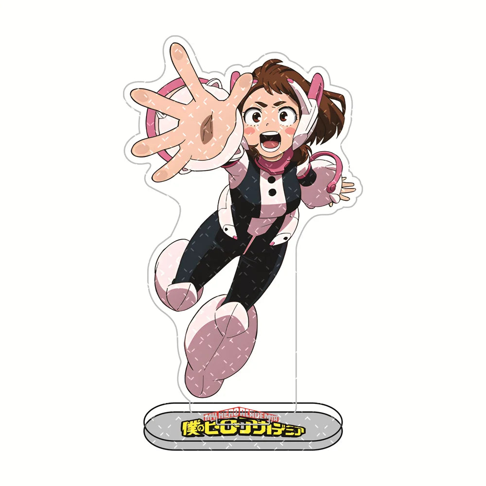 My Hero Academia 15cm Acrylic Stand Izuku Midoriya, Katsuki Bakugo, Shoto Todoroki Characters Anime Collectible Merchandise Deco