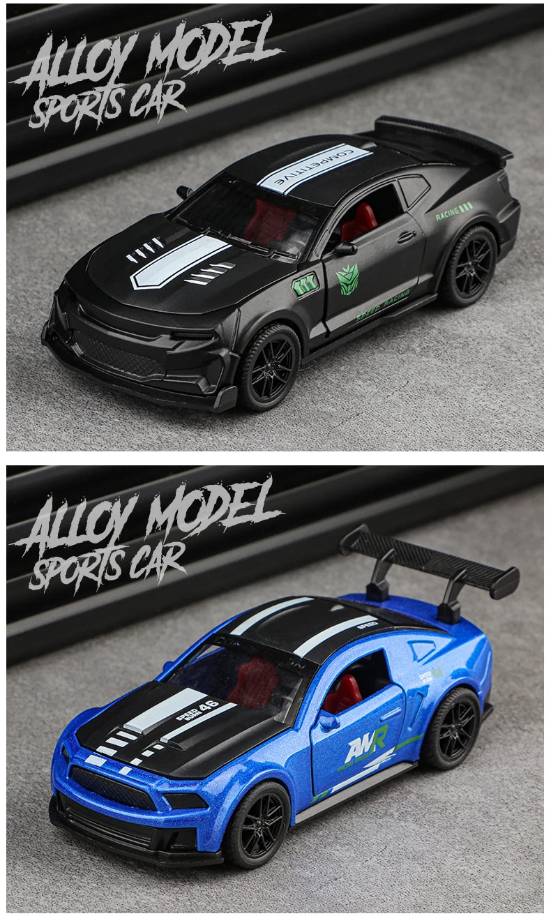 1:43 Diecast Alloy Car Model Children's Toy Car Open the door Decoration Cool Racing Car Boy toys Gift for Kids