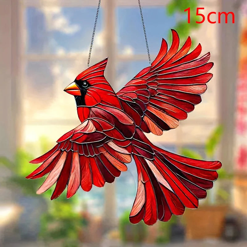 Yifare Spirit Birds, Sheremart Spirit Birds, Acrylic Bird Suncatcher, Bird Ornament For Christmas Tree, Hummingbird Suncatcher
