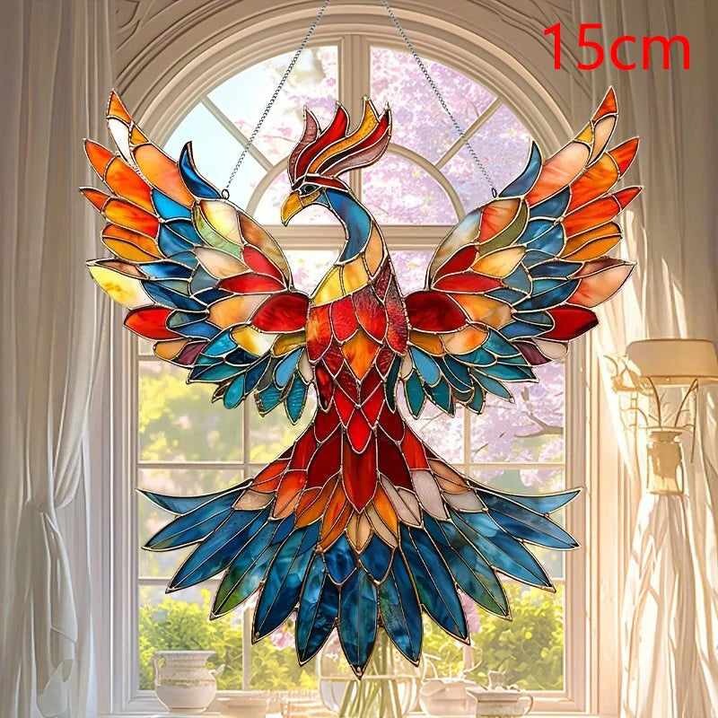 Yifare Spirit Birds, Sheremart Spirit Birds, Acrylic Bird Suncatcher, Bird Ornament For Christmas Tree, Hummingbird Suncatcher