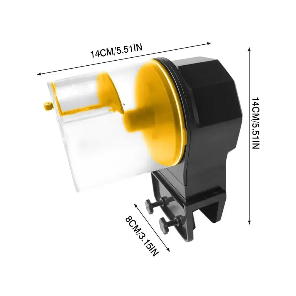 Fish Tank Automatic Feeder Intelligent Timing Automatic Feeder Aquarium Automatic Feeder Large Capacity Fish Feeder  fish feeder