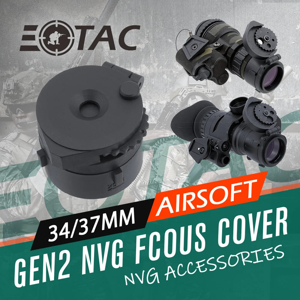 NVG Gen2 PVS-14, PVS-31, PVS-18 Focus Enhancement Device Night Vision Universal Focus Adjustable Iris Aperture