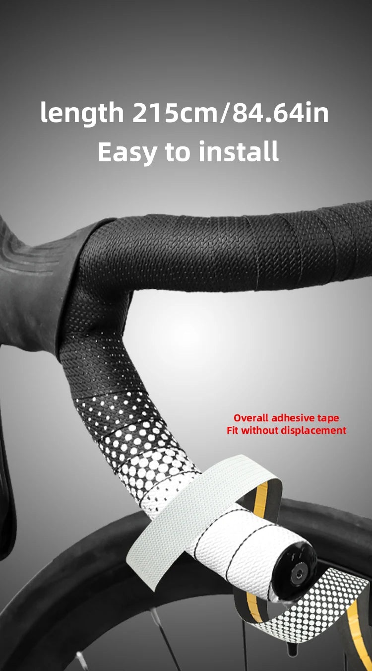 VXM Road Bicycle Handlebar Tape Bar PU EVA Cycling Grips Strap Anti slip shockabsorbing comfort With End Plug Bike Accessories